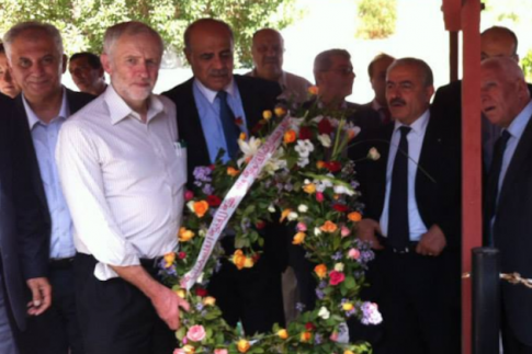 Corbyn wreath
