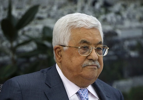 Palestinian president Mahmoud Abbas
