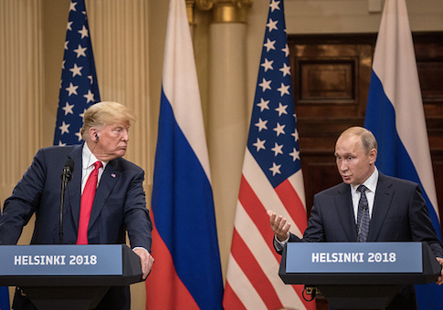President Trump And President Putin Hold A Joint Press Conference After Summit