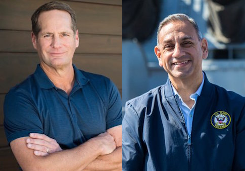 Harley Rouda and Gil Cisneros