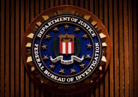 A crest of the Federal Bureau of Investi