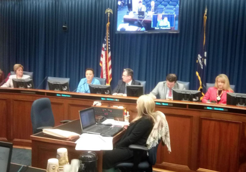 The Special Legislative Task Force on the Prevention of Sexual Harassment meets on Jan. 22, 2019