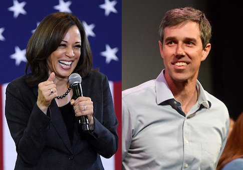 Kamala Harris, Beto O'Rourke