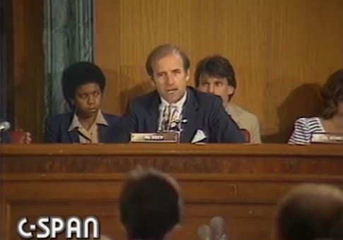 Joe Biden screenshot from Youtube
