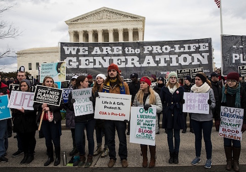 pro-life protest