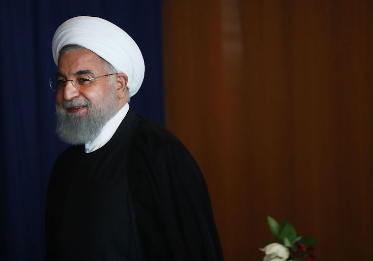 Iranian president Hassan Rouhani