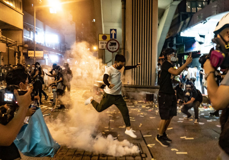 Unrest In Hong Kong During Anti-Government Protests