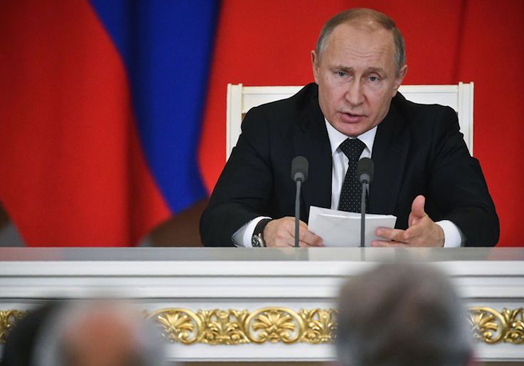 Russian President Vladimir Putin /