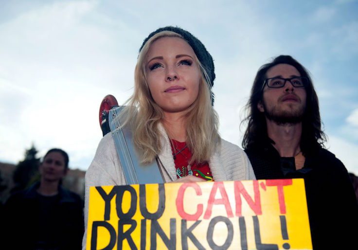 pipeline protest
