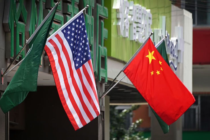 U.S. Chinese flag