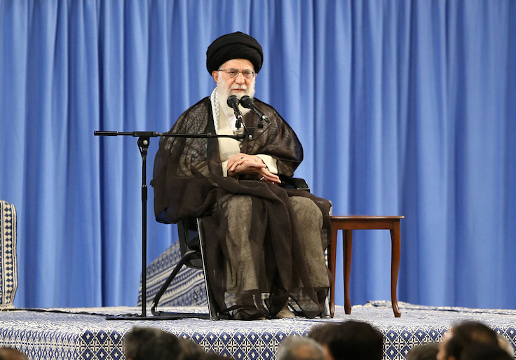 Iranian supreme leader Ali Khamenei