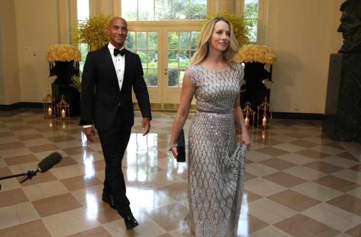 Laurene Powell Jobs and former Washington mayor Adrian Fenty