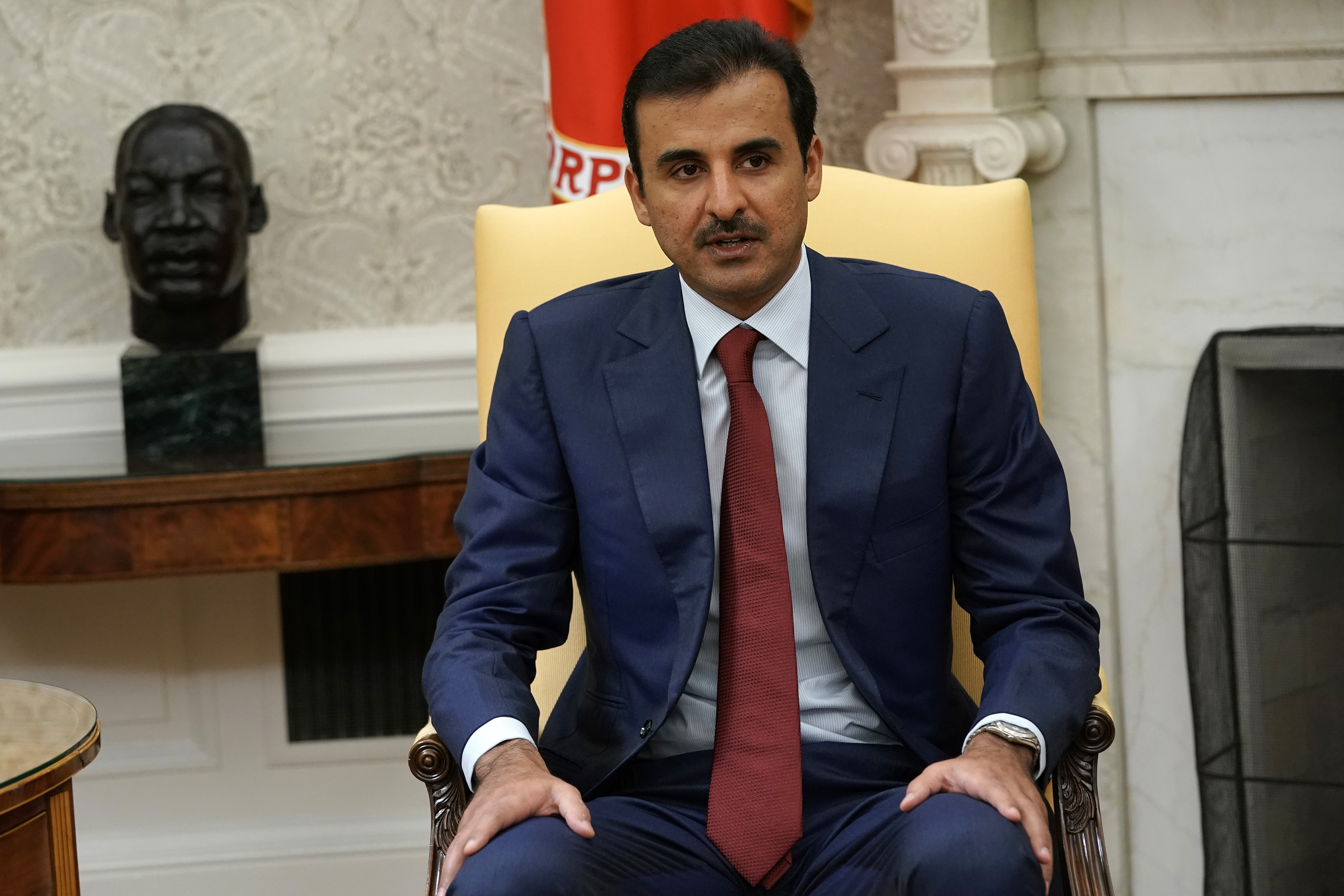Qatari Emir Sheikh Tamim bin Hamad Al Thani