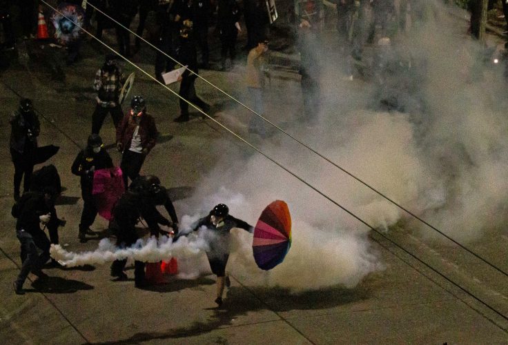 Suspect In Custody After Driving Into Protest And Shooting One In Seattle