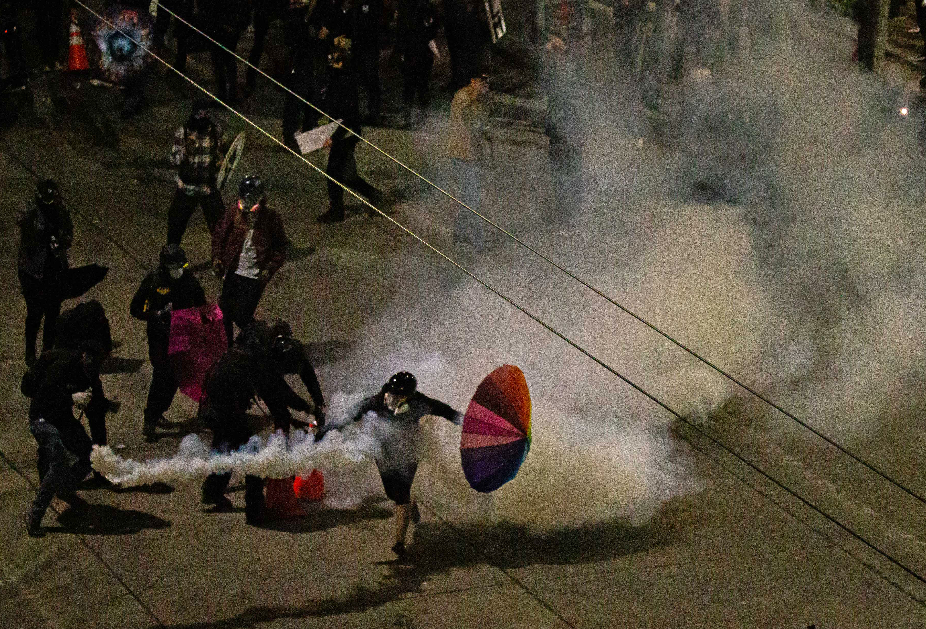 Suspect In Custody After Driving Into Protest And Shooting One In Seattle