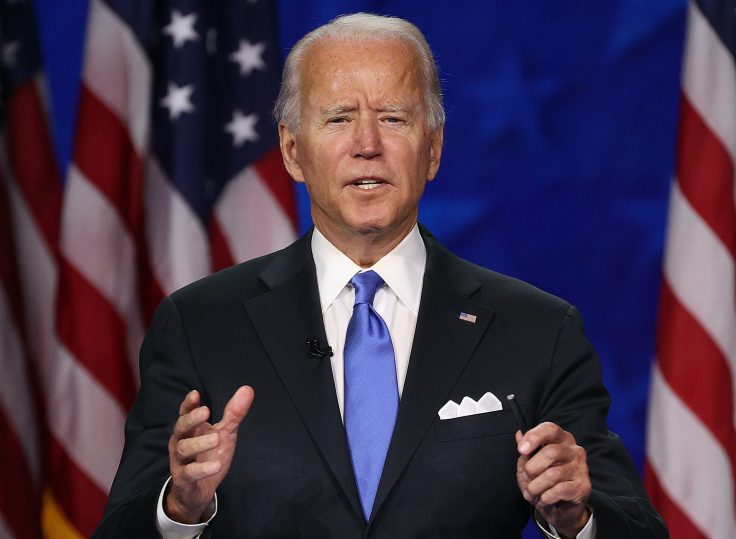 Joe Biden Accepts Party's Nomination For President In Delaware During Virtual DNC