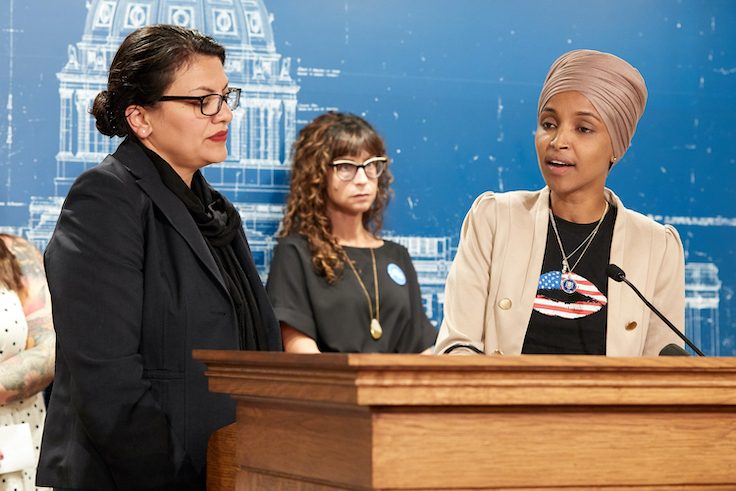 Reps. Ilhan Omar and Rashida Tlaib