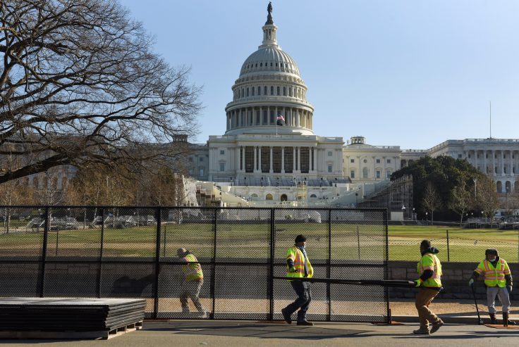 A day after Trump supporters occupied the U.S. Capitol building, in Washington