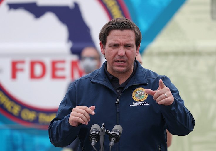 Florida Governor Ron DeSantis Holds Coronavirus Press Briefing
