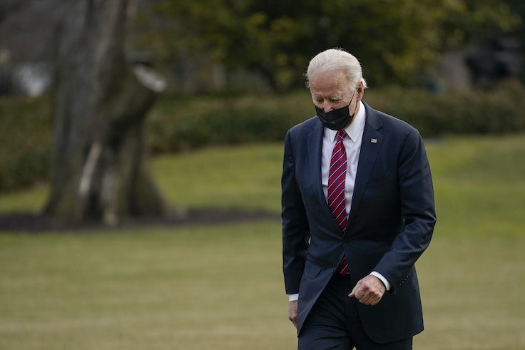 President Biden Returns To White House From Walter Reed