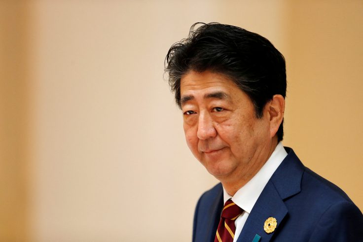 Japan's prime minister Shinzo Abe