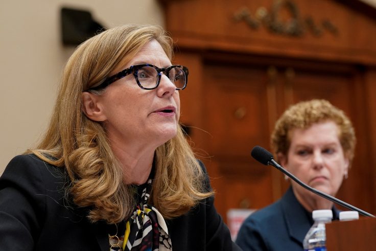 Former University of Pennsylvania president Liz Magill